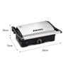 Grill Arno Dual Gnox Inox com Abertura de 180° 127v [f002] - 5