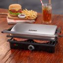 Ver imagem 4 de Grill Arno Dual Gnox Inox com Abertura de 180° 127v [f002]