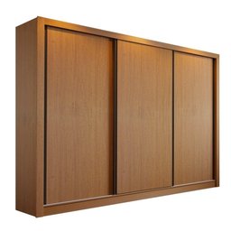 Guarda Roupa Casal 3 Portas 6 Gavetas Nápoli Minastex Carvalho - 1