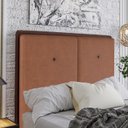 Ver imagem 7 de Cabeceira Casal 138 cm Lizz Veludo Terracota Soon