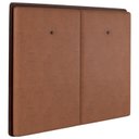 Ver imagem 1 de Cabeceira Casal 138 cm Lizz Veludo Terracota Soon