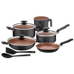 Jogo Panelas Loreto Tramontina 7Pçs Preto - 27899/085 - 1