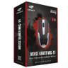 mouse c3tech gamer mg11 bsi preto prata optico profissional - 3
