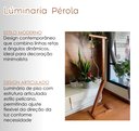 Ver imagem 7 de Luminária Perola Madeira Minimalista Quarto Sala Leitura Modelo Pelicano