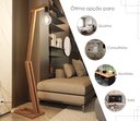 Ver imagem 4 de Luminária Perola Madeira Minimalista Quarto Sala Leitura Modelo Pelicano