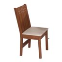 Ver imagem 4 de Conjunto Mesa Sophia 4 Cadeiras Paraty - Bagum Bege Naturalle e Off White