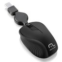 Ver imagem 1 de Mouse Multilaser Retratil Preto Mo231