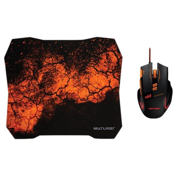 Combo Mouse + Mouse PAD Gamer MO256