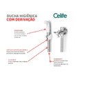 Ver imagem 4 de Ducha Higiênica Up Celite com Derivação Cromado