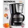 Cafeteira Mondial Dolce Aroma, 32 Xícaras, Inox - C32 220v - 2