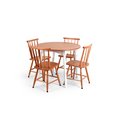 Ver imagem 2 de Jogo de Jantar Colonial Clássico Mesa 4 Cadeiras Mel Cozinha