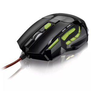 Mouse Optico XGamer Fire Button 2400dpi Multilaser MO208