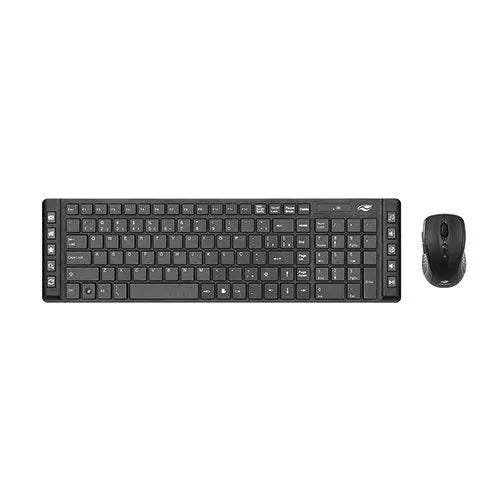 kit Teclado e Mouse Preto sem fio C3TECH K-W50BK