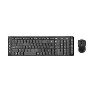 kit Teclado e Mouse Preto sem fio C3TECH K-W50BK
