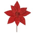 Ver imagem 1 de Haste Bico Papagaio Natal Aveludado Vermelho 30cm
