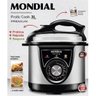 Panela de Pressão Elétrica Pratic Cook Premium da Mondial, 700W, 3 Litros, Acabamento em Aço - 10