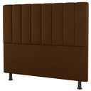 Ver imagem 1 de Cabeceira Cama Box Casal King Size Cora 195cm Suede Terracota - Desk Design