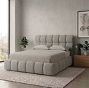 Ver imagem 1 de Cama Queen Estofada Cabeceira Acolchoada Confortável