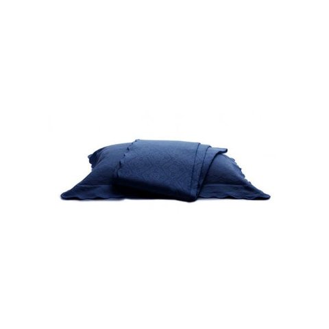 Kit Colcha Capela Azul Marinho - Casal