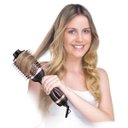 Ver imagem 5 de Escova Secadora Mondial, Cerdas Mistas, Revestimento Cerâmico, Preto/Golden Rose - ES-05 220V