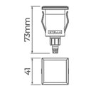 Ver imagem 4 de Balizador de Solo Led Stella Way Side 2 Fachos 1,5w Bivolt Preto - 3000k - Luz Amarela