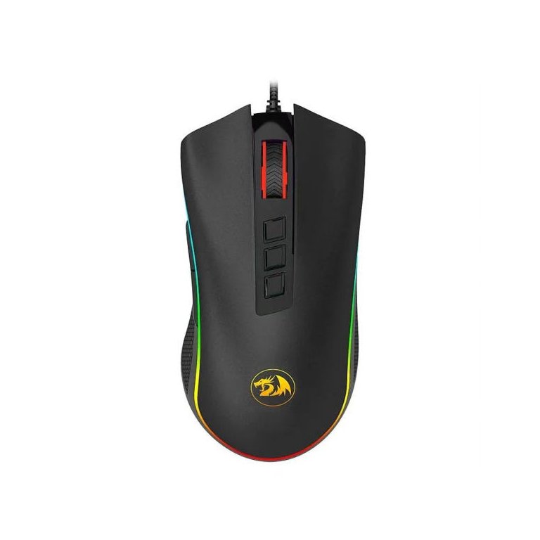 Mouse Gamer 10000DPI Cobra LED RGB Redragon M711