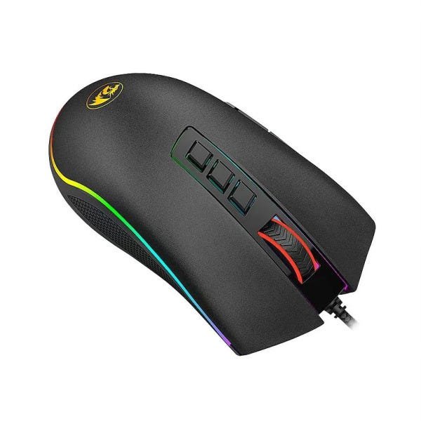 Mouse Gamer 10000DPI Cobra LED RGB Redragon M711 - 3