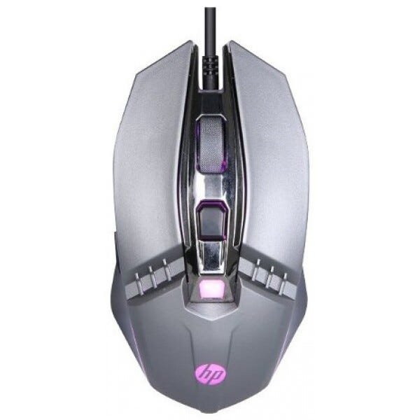 Mouse Gamer HP M270, 2400 DPI, 5 Botões, LED, Chumbo - HP