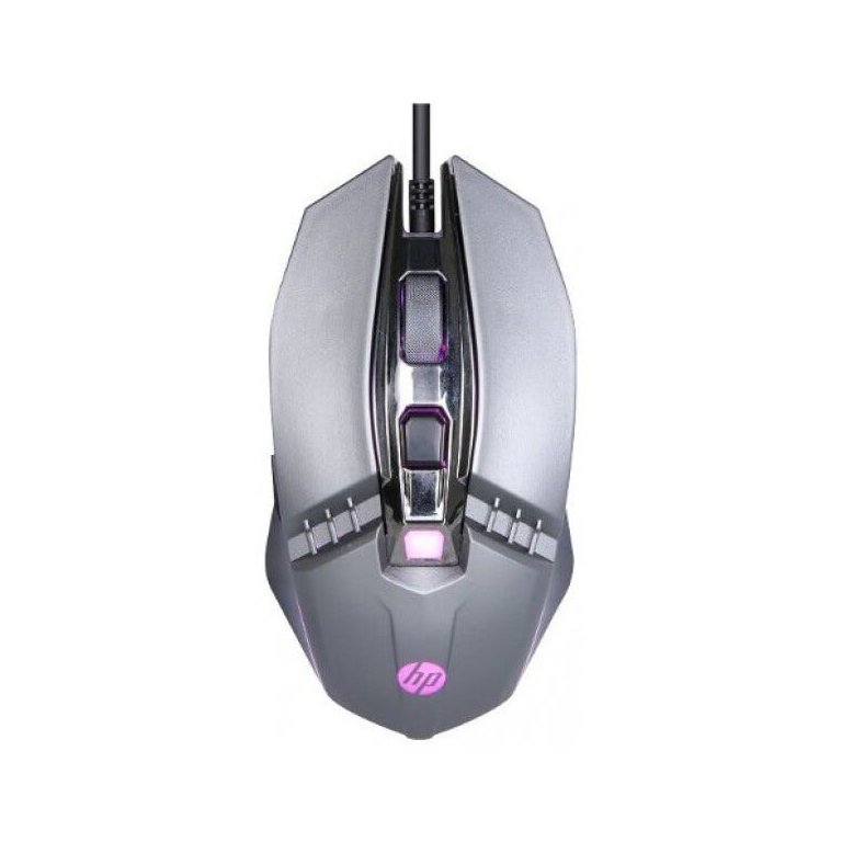 Mouse Gamer HP M270, 2400 DPI, 5 Botões, LED, Chumbo - HP