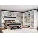 Ver imagem 2 de Guarda-Roupa com Cabeceira Casal 14 Portas Star Poliman Móveis