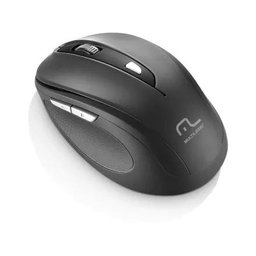 Mouse Sem Fio 1600Dpi USB 6 Botões Preto Multilaser - MO237 - 1
