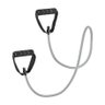 Extensor Elástico Toning Tube com Alça Fitness Cinza/Preto A - 1