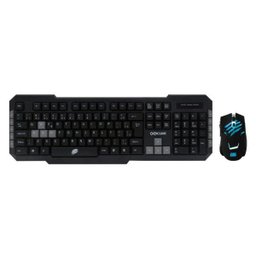 Kit Teclado e Mouse Gamer Usb Preto Brave Oex Game - 1