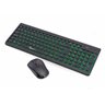 Kit Teclado e Mouse Wireless Iluminado Knup KP-2012 - 4