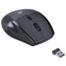 MOUSE SEM FIO HÍBRIDO 2.4 GHZ + BLUETOOTH 4.0 1200 DPI DYNAMIC ERGO SPACE GRAY USB - DM122 - 2