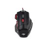 MOUSE GAMER G-FIRE MOG015EGLB USB PTO/VERM DPI 800/1600/2800 - 1