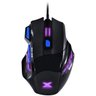 MOUSE GAMER VX GAMING BLACK WIDOW 2400 DPI AJUSTAVEL E 06 BOTÕES PRETO COM AZUL USB - GM104 - 2