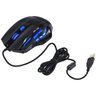 MOUSE GAMER VX GAMING BLACK WIDOW 2400 DPI AJUSTAVEL E 06 BOTÕES PRETO COM AZUL USB - GM104 - 6