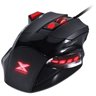 MOUSE GAMER VX GAMING BLACK WIDOW 2400 DPI AJUSTAVEL E 06 BOTOES PRETO COM VERMELHO USB - GM102 - 1