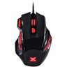 MOUSE GAMER VX GAMING BLACK WIDOW 2400 DPI AJUSTAVEL E 06 BOTOES PRETO COM VERMELHO USB - GM102 - 11