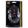 MOUSE GAMER VX GAMING BLACK WIDOW 2400 DPI AJUSTAVEL E 06 BOTOES PRETO COM VERMELHO USB - GM102 - 10