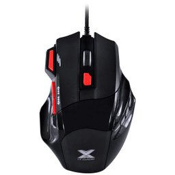 MOUSE GAMER VX GAMING BLACK WIDOW 2400 DPI AJUSTAVEL E 06 BOTOES PRETO COM VERMELHO USB - GM102 - 4