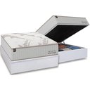 Ver imagem 2 de Cama Box Baú Crc Casal +Colchão Molas Ensacadas Boutique Ortobom 138