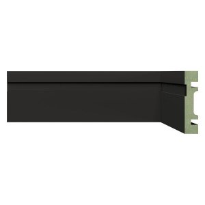 Rodapé de MDF 7cm x 15mm x 2,40m com Friso Resistente a Umidade Moldufama 702