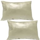 Ver imagem 1 de 2 Fronhas Protetoras Cor Bege Napa Premium Hospitalar Velcro