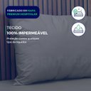 Ver imagem 3 de 2 Fronhas Protetoras Cor Bege Napa Premium Hospitalar Velcro