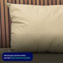 Ver imagem 7 de 2 Fronhas Protetoras Cor Bege Napa Premium Hospitalar Velcro