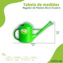 Ver imagem 2 de Regador de Plástico Bico Chuveiro (1,5l) Verde Okla