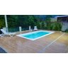 Borda Atérmica Piscina 50x20x1,5cm Malibu Cinza - Areia de Quartzo - 3