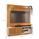 Ver imagem 3 de Estante Painel para Tv Emberforge Cinamomo Off White